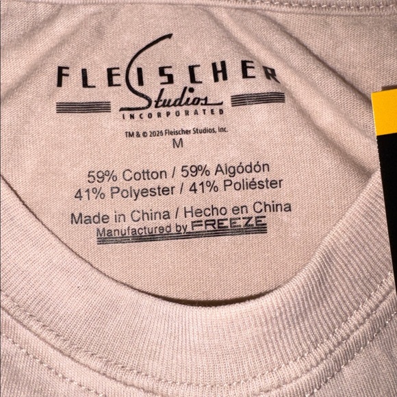 Betty Boop Beige Graphic T-Shirt - Picture 4 of 6